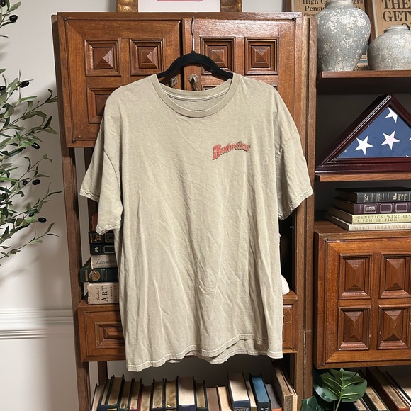 Budweiser Khaki Short Sleeve Tee - Picture 1 of 4